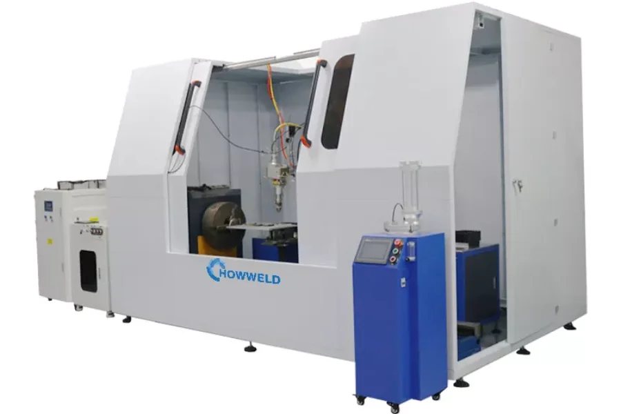 Mesin kelongsong laser Howweld besar