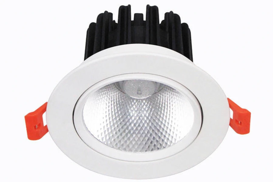 Downlight da 300 lumen su sfondo bianco