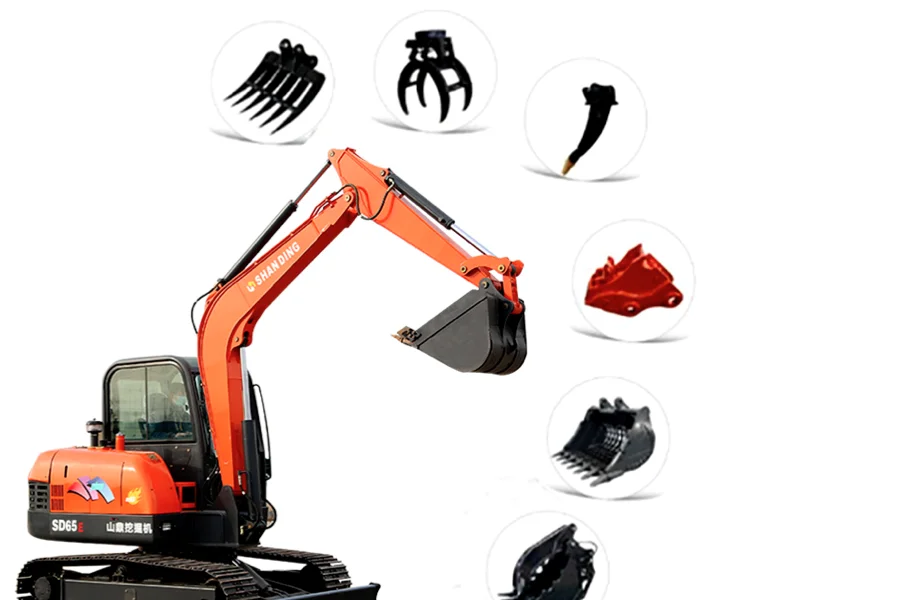 differenza fra terna ed escavatore 6-ton-excavator-with-bucket-showing-optional-attachments