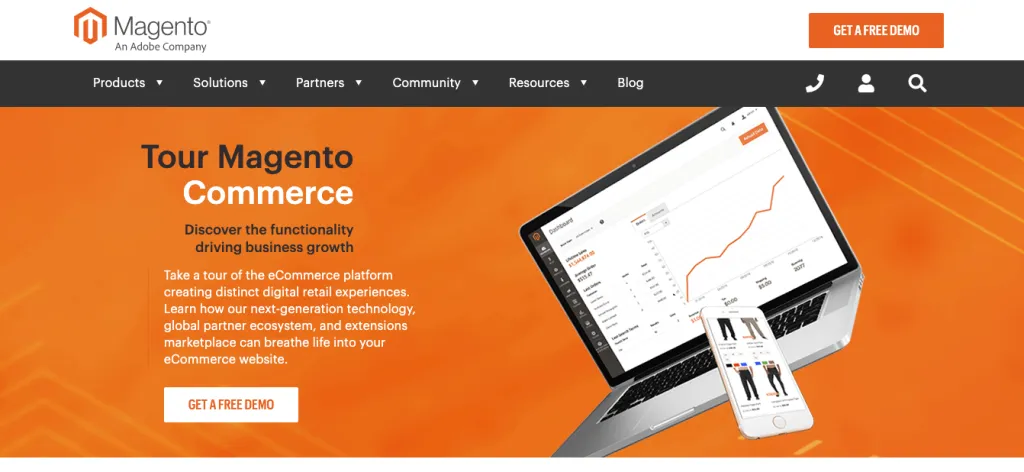Adobe Commerce platform (formerly Magento)