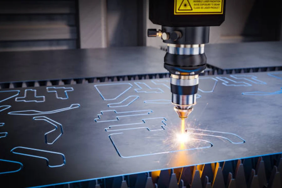 Macchina laser CNC per il taglio dei metalli