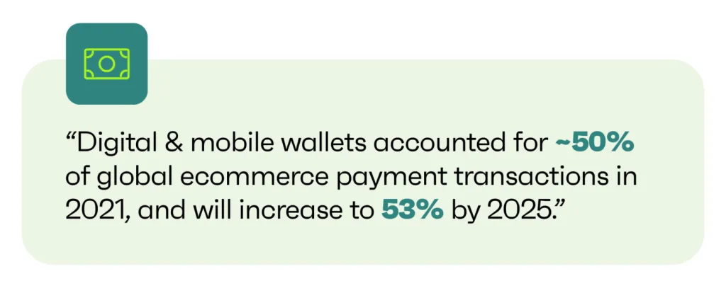 digital and mobile wallets statistics