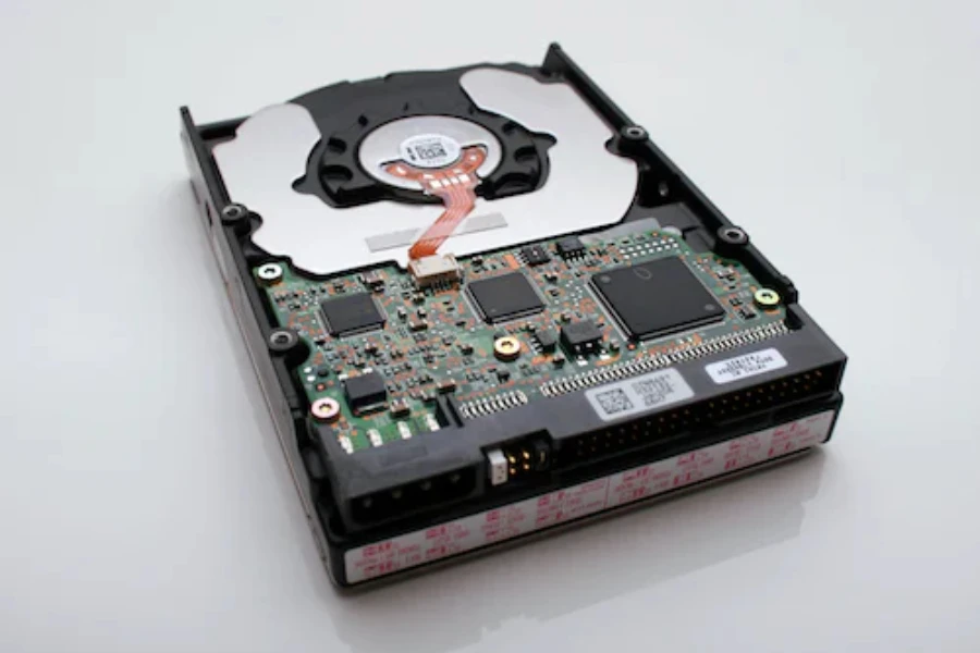 The hard disk of a mini PC