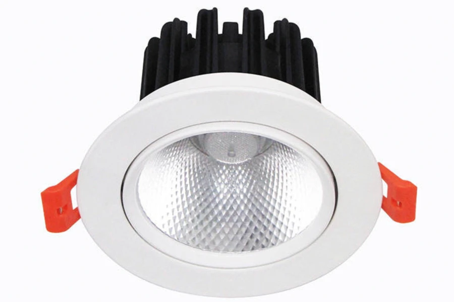 300 lumens downlight on a white background