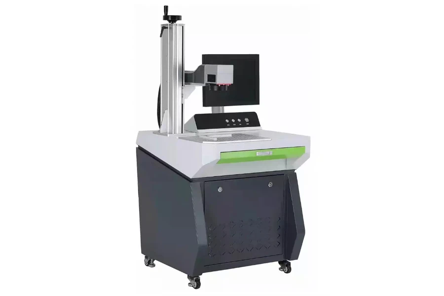 A laser marking machine for plastics
