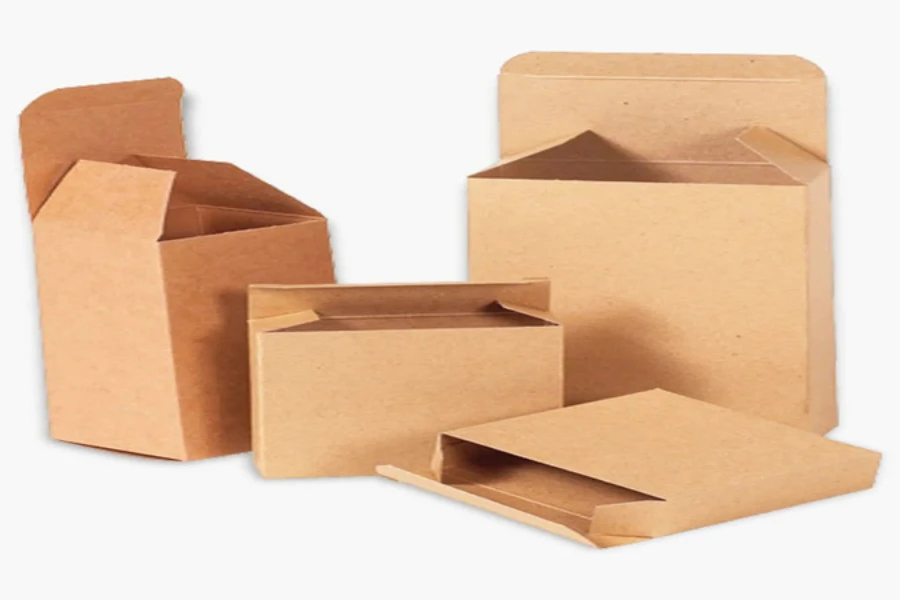 Easy to open custom folded boxes