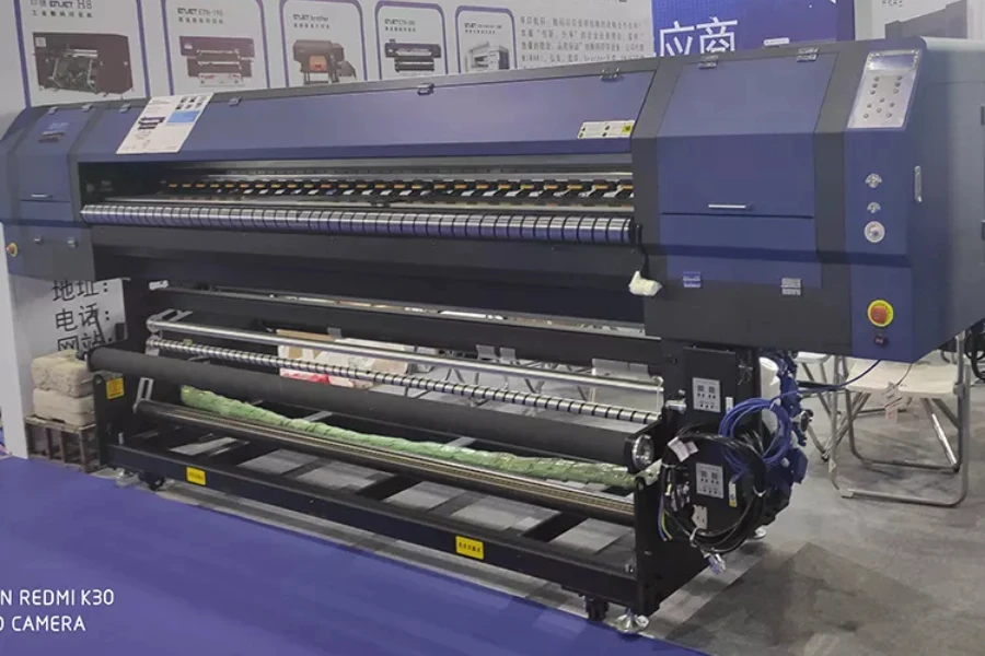 High-speed digital textile printing machine