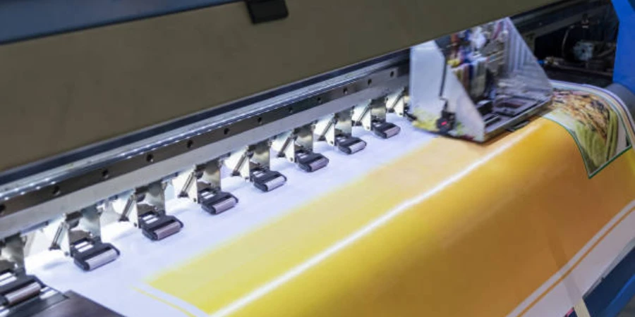 Large format inkjet printer machine