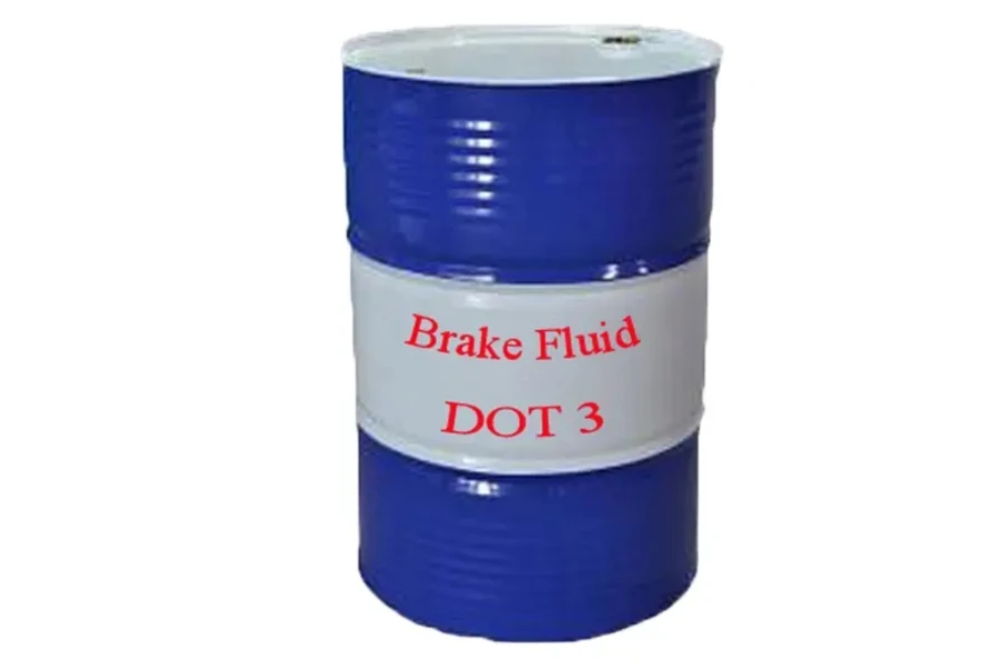 200kg drum of DOT 3 brake fluid