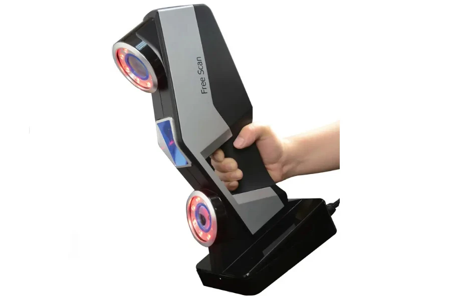 A portable 3D laser scanner for quality inspection
