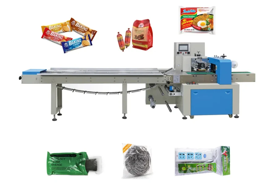 A stainless steel multi-function packaging machine