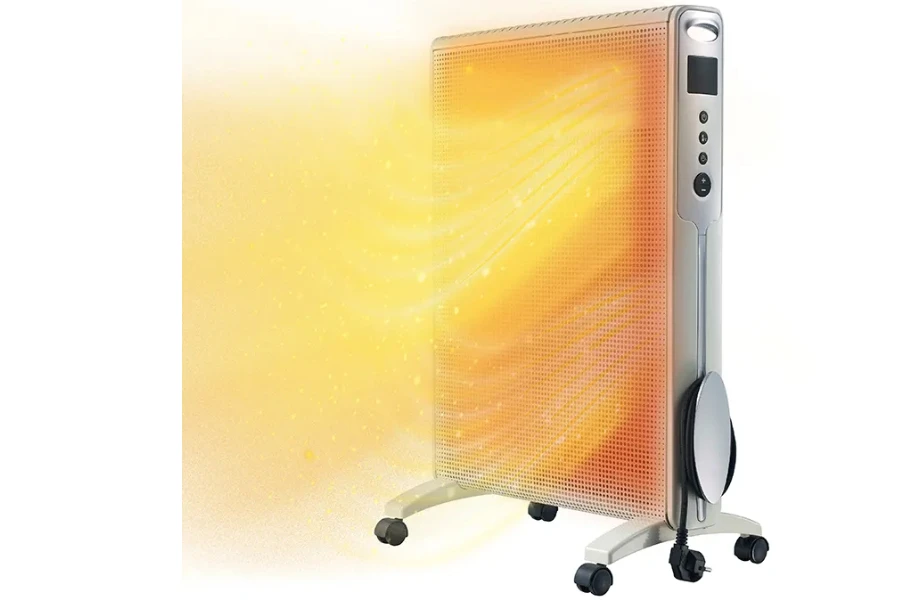 A waterproof infrared space electric heater