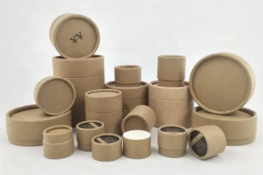 Beauty salon packaging that is made of biodegradable materials
