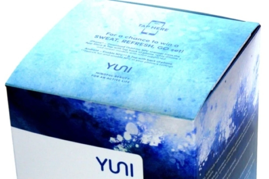 Connected packaging with YUNI Beauty NFC technology