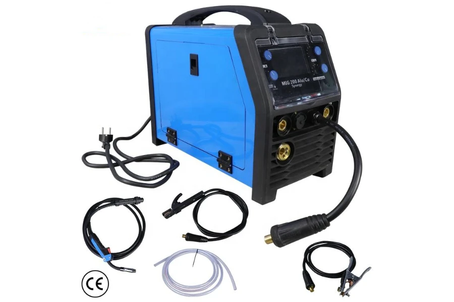 Gas MIG TIG FLUX MMA inverter welder