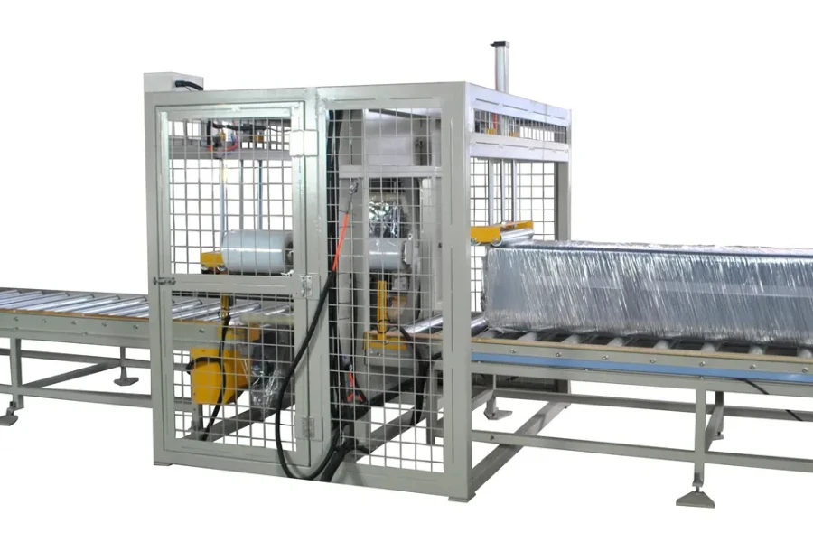 Machine d'emballage sous film étirable horizontale automatique