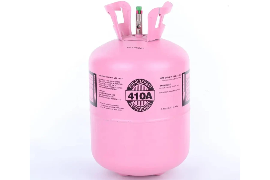 R134A refrigerant used in compression chillers