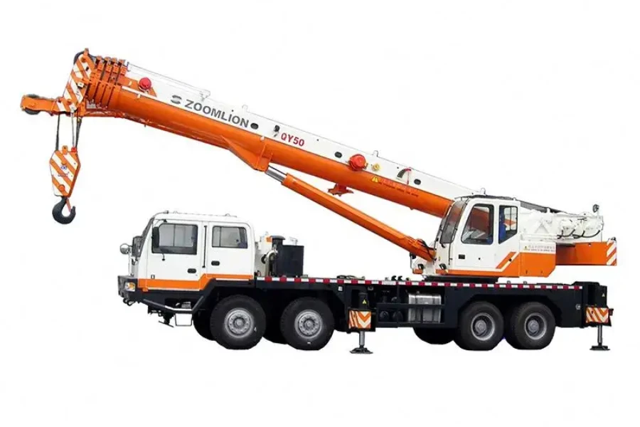 rated load 50 ton truck crane