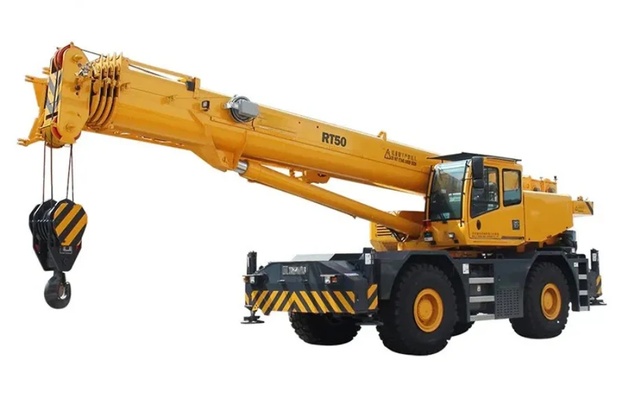 rated load 50 ton truck crane