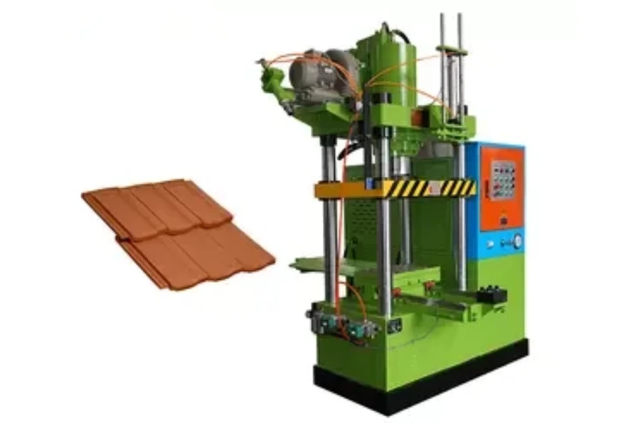 A clay tile making machine for small or large scale production