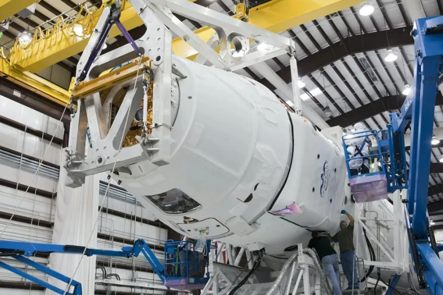 A low pressure vessel in a factory