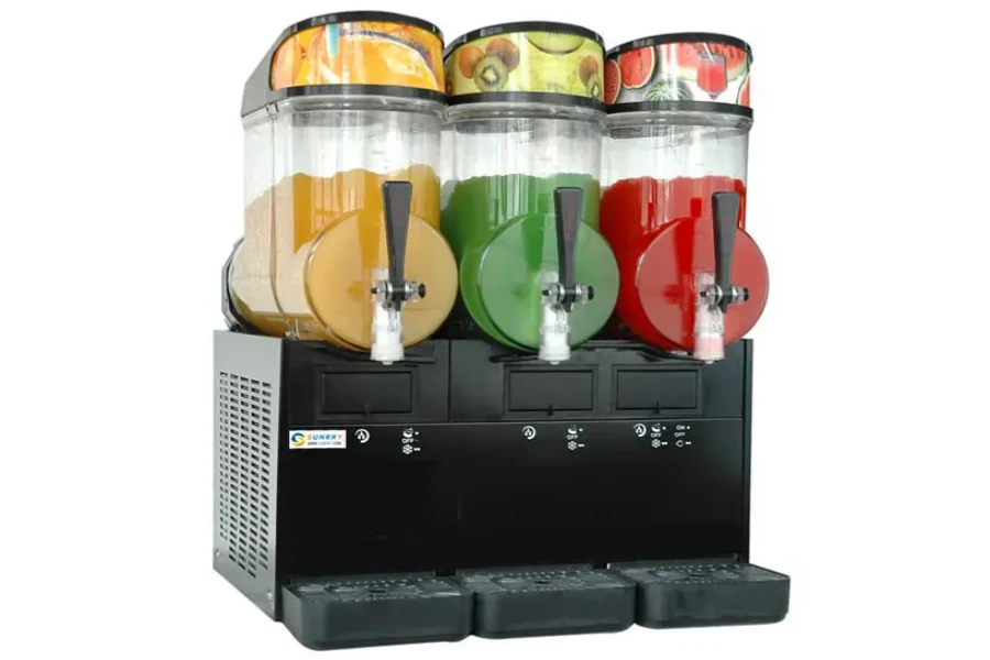 Commercial frozen drink machine for ice cream