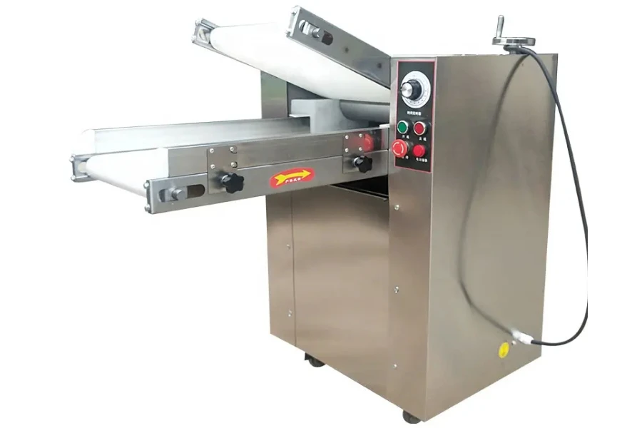 Flour pizza press machine/dough sheeter machine