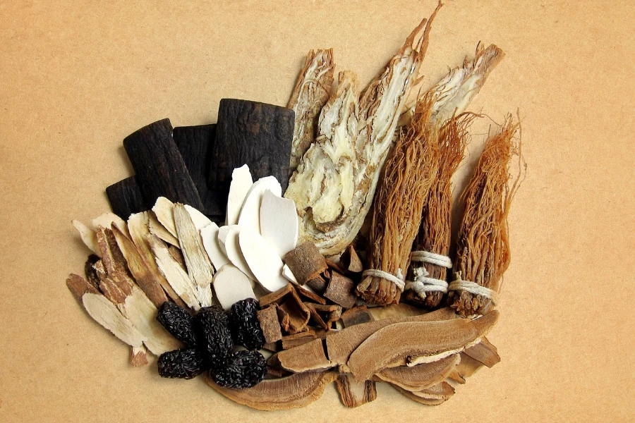 Ginseng and other traditional Chinese medicinal herbs