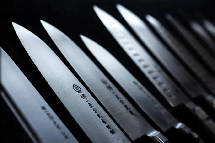 Japanese knife set