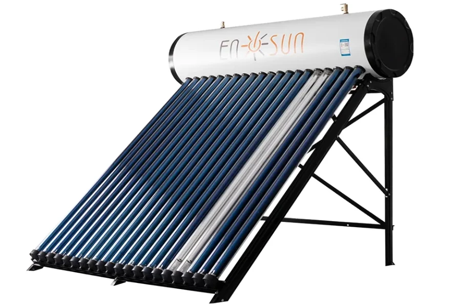 Pressurized evacuated tube solar hot water systems 300 liters