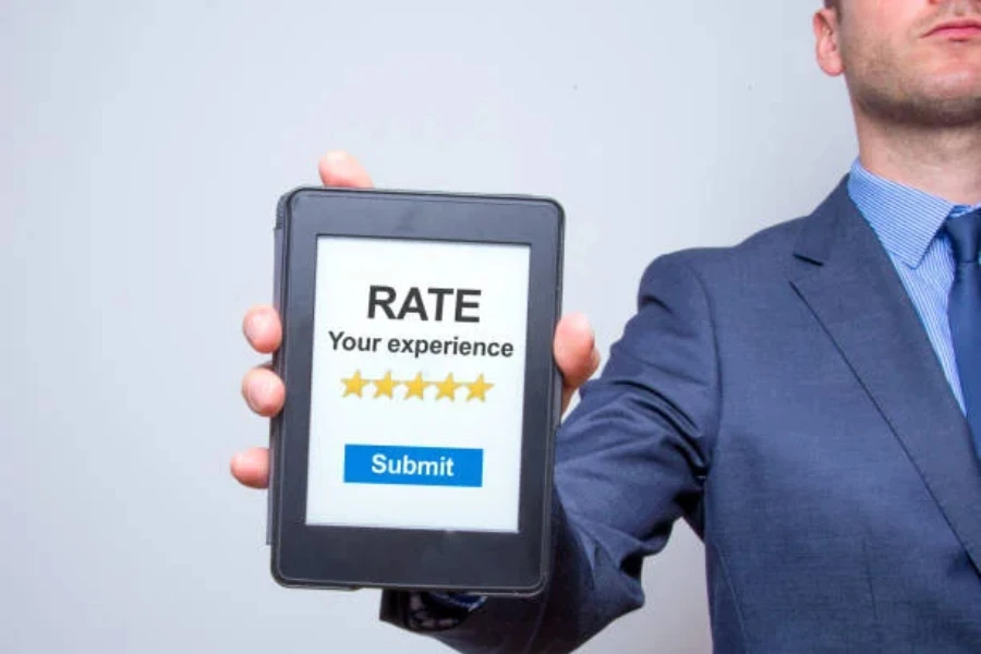 Real time reviews on customer experiences