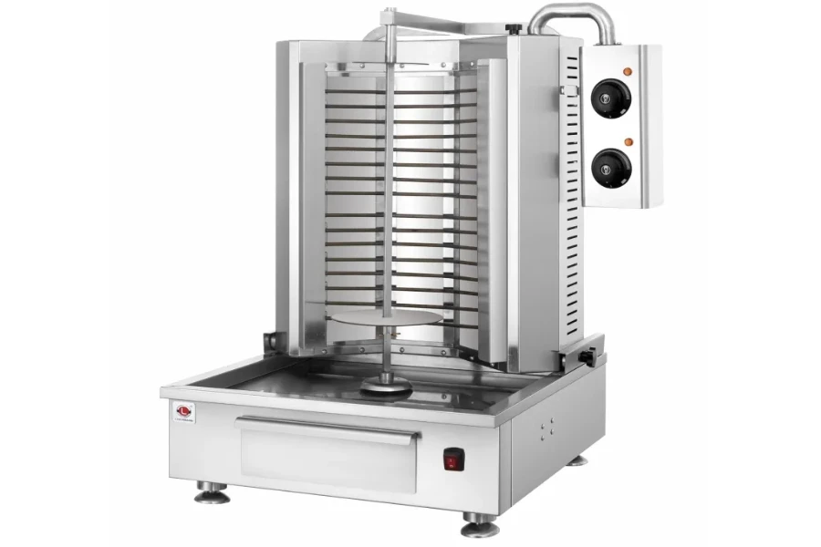 Stainless steel electric shawarma machine