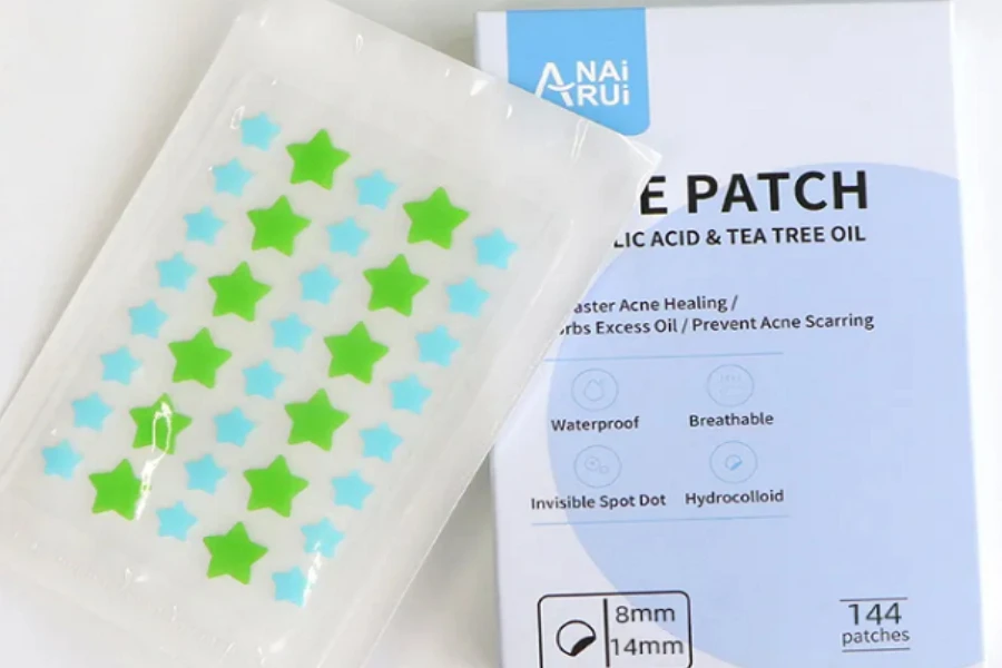 Two packs of pimple patches