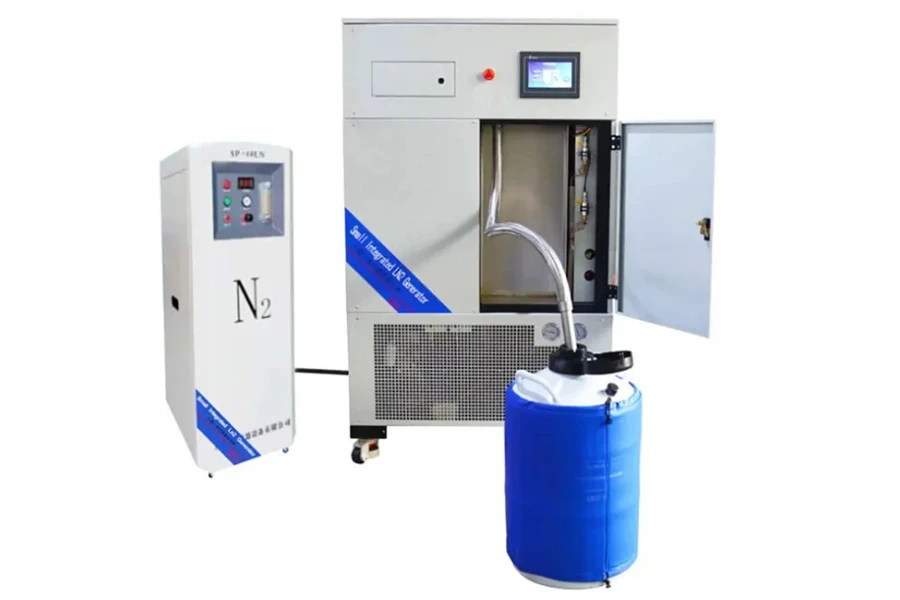 Cryogenic 15-liter liquid nitrogen making machine