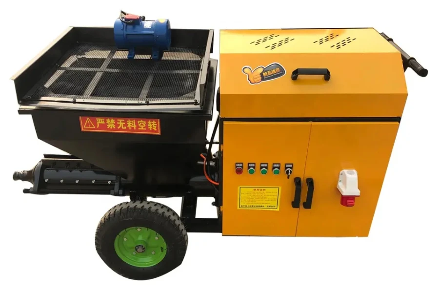 Mini cement mortar spraying machine