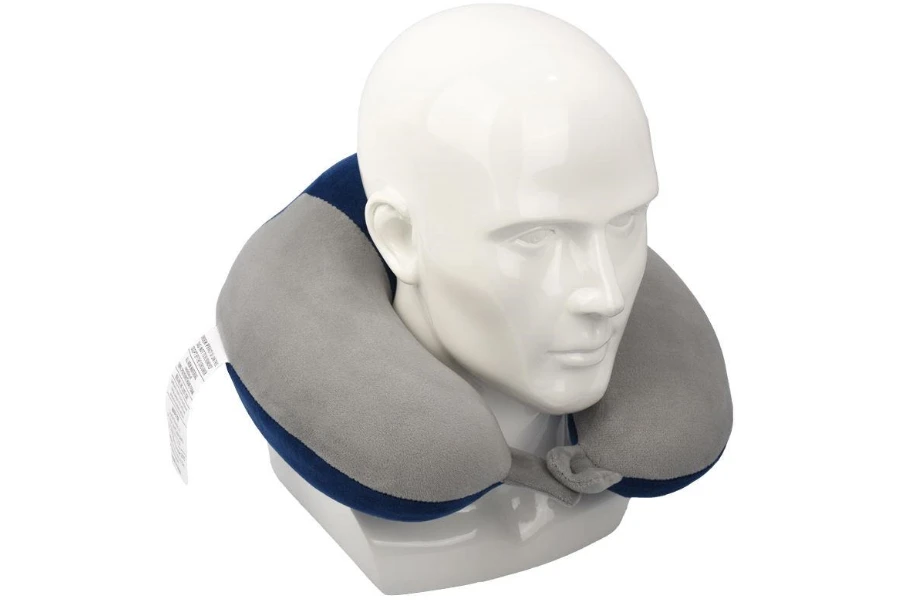 Neck travel pillow on a white background