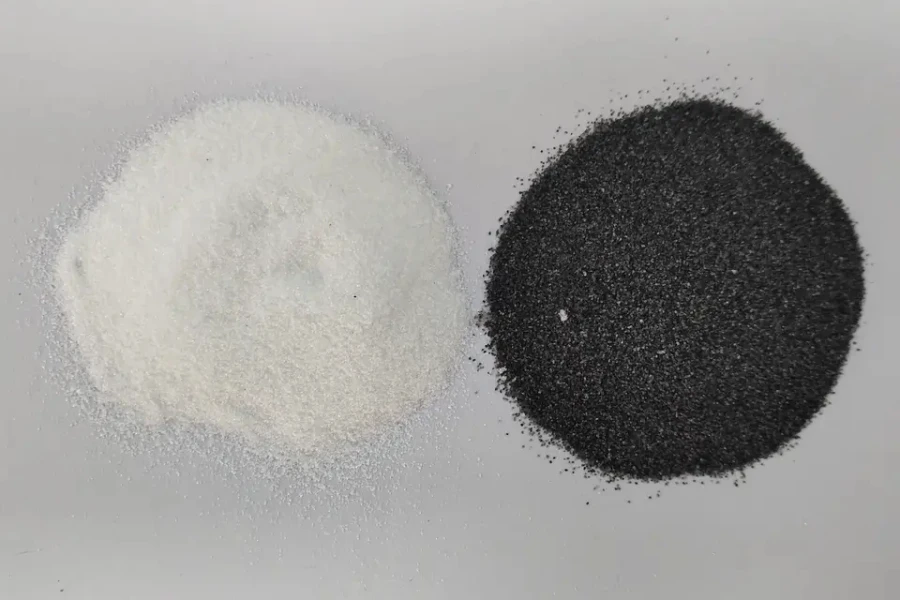 White and black hot-melt powders for DTF printers