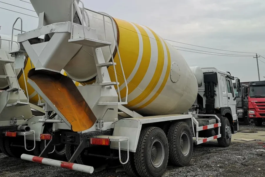 6×4 çimento beton mikser kamyonu