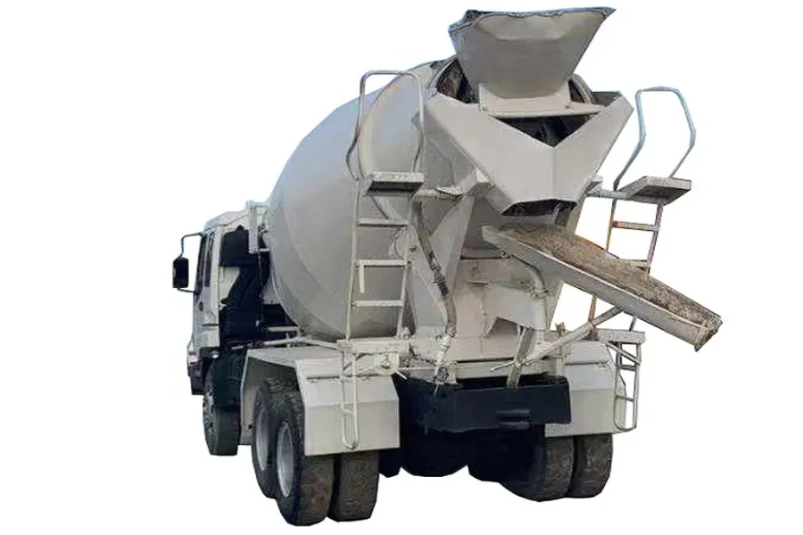 8-cubic-meter diesel concrete mixer truck