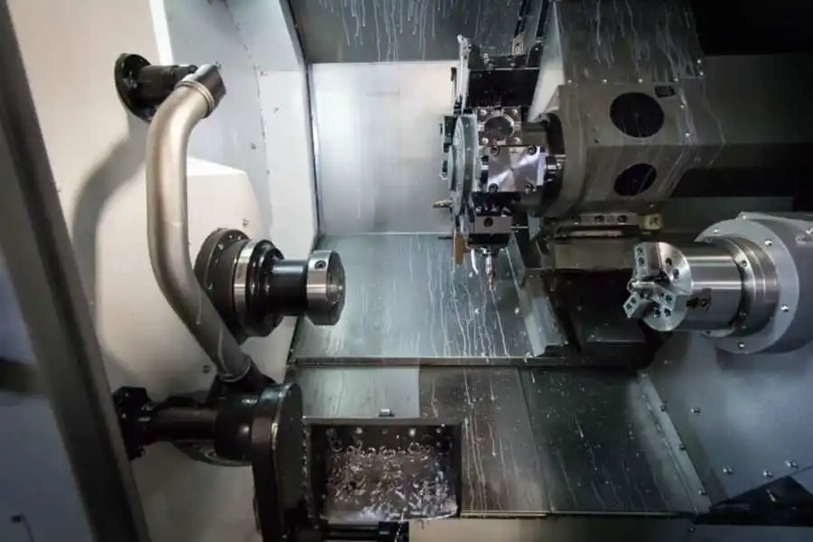 A CNC turning machine