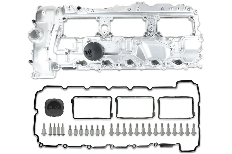 Aluminum valve cover gasket kit