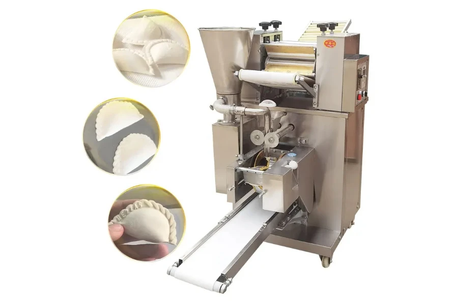 Big automatic dumpling maker machine