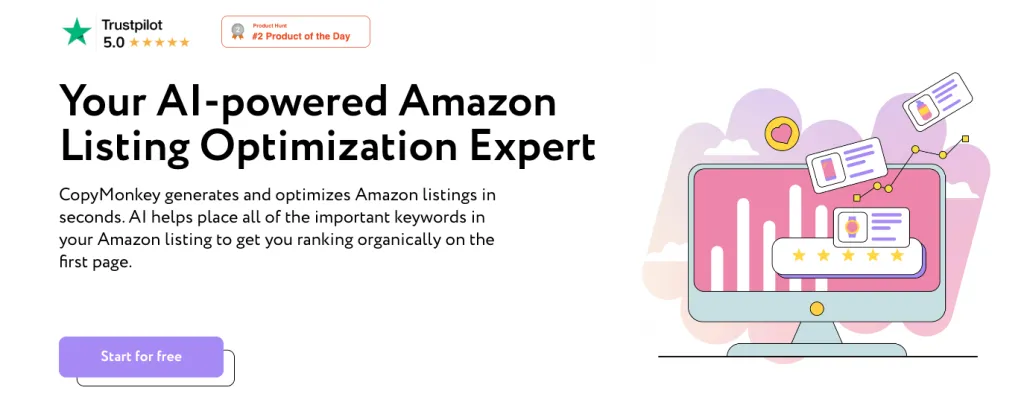 CopyMonkey a tool for AI powered Amazon listings