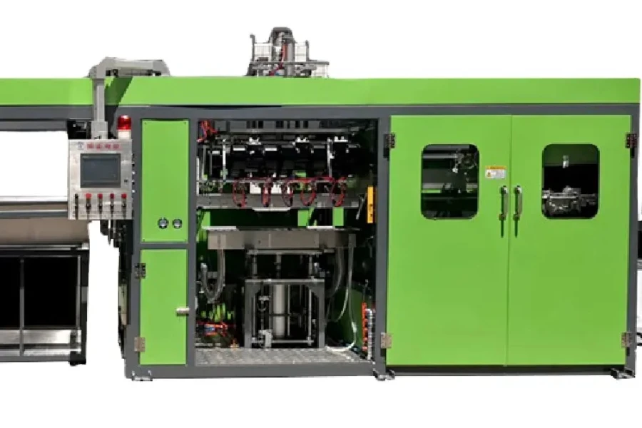 Cup making thermoforming machine