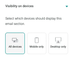 Device visibility
