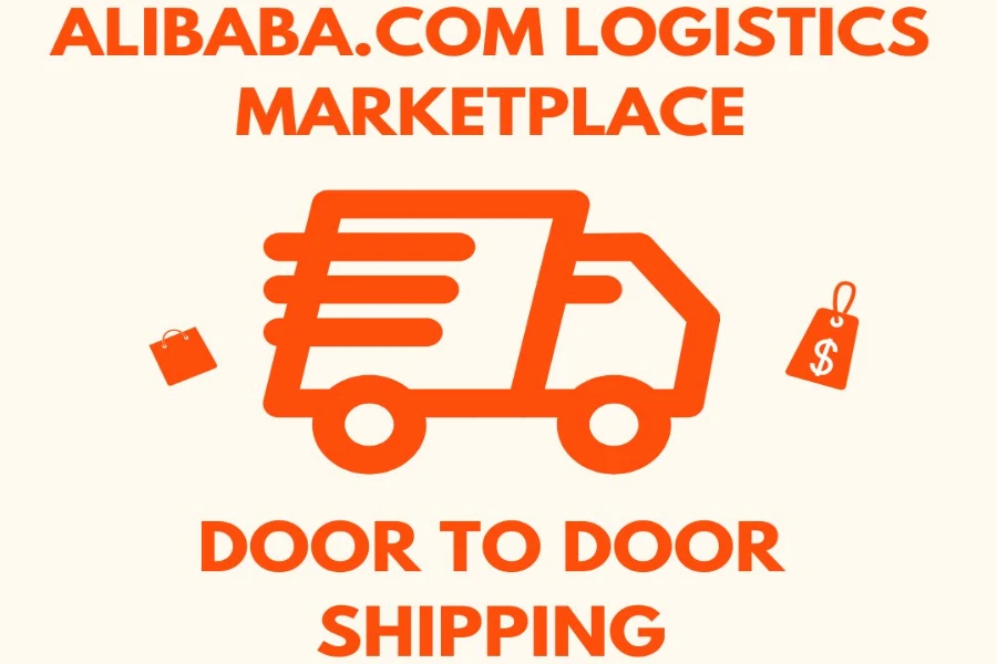 Door-to-Door shipping with truck delivery
