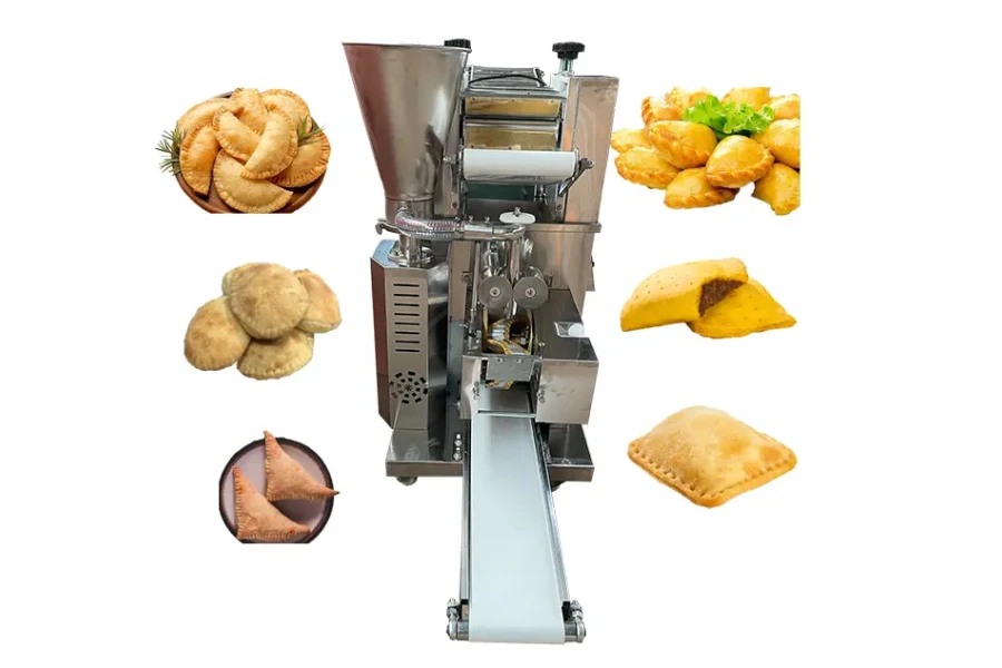 Electric dumpling maker machine