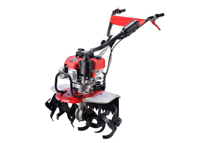 four-stroke soil earth rotary mini tiller cultivator