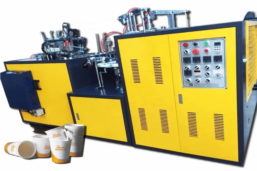 High-speed ultrasonic paper cup making machine