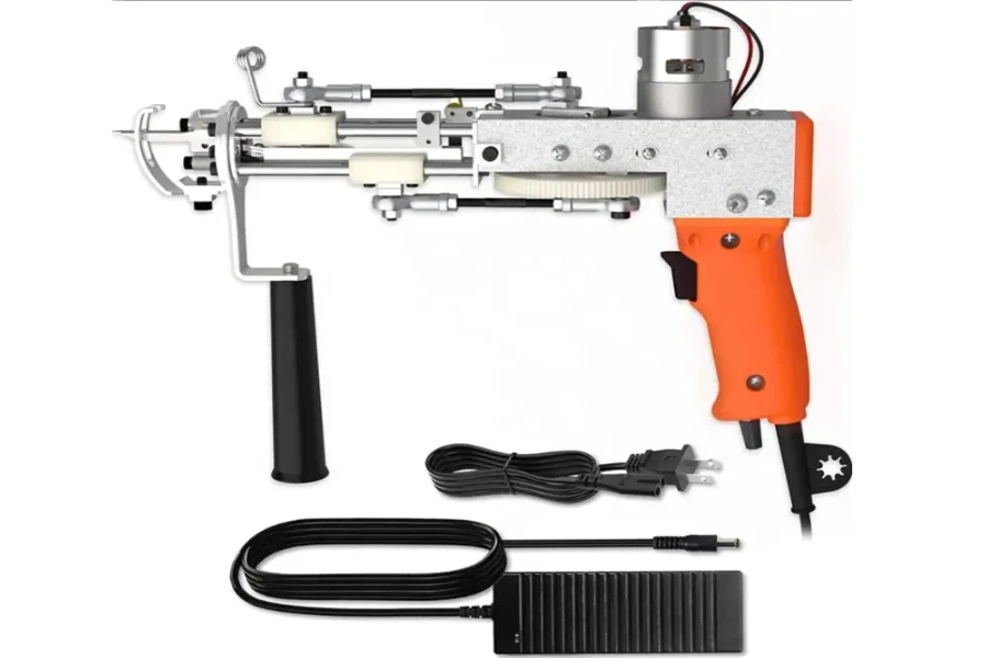 Máquina de flocagem de pilha cortada em loop